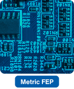 Metric FEP tubing for semiconductor processing