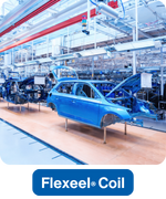 Flexeel coil tubing for manual assembly line