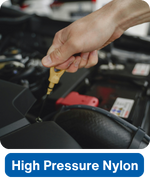 High pressure nylon tubing for lubrication applications