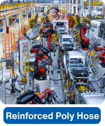 Reinforced Polyurethane tubing for manual assembly line