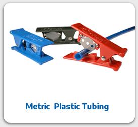 Metric plastic tubing accessories