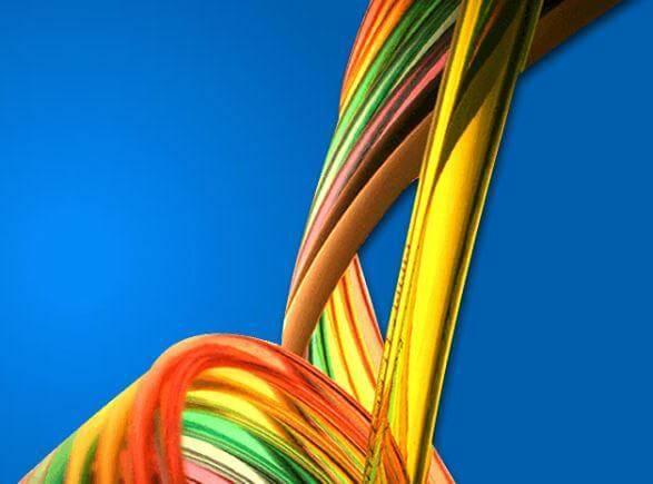 Rainbow tubing bundle