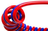 Multi-Colored Ribbon Coils