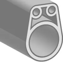 Sterling Handpiece Tubing 3-Hole Asepsis PVC, 3A-047-54