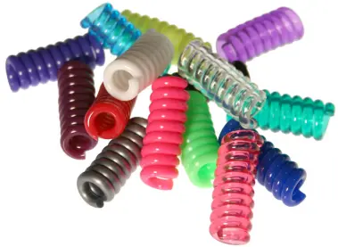 Custom color tubing labels and designs