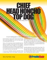 Marketing Campaign Collateral: Chief, Head Honcho and Top Dog